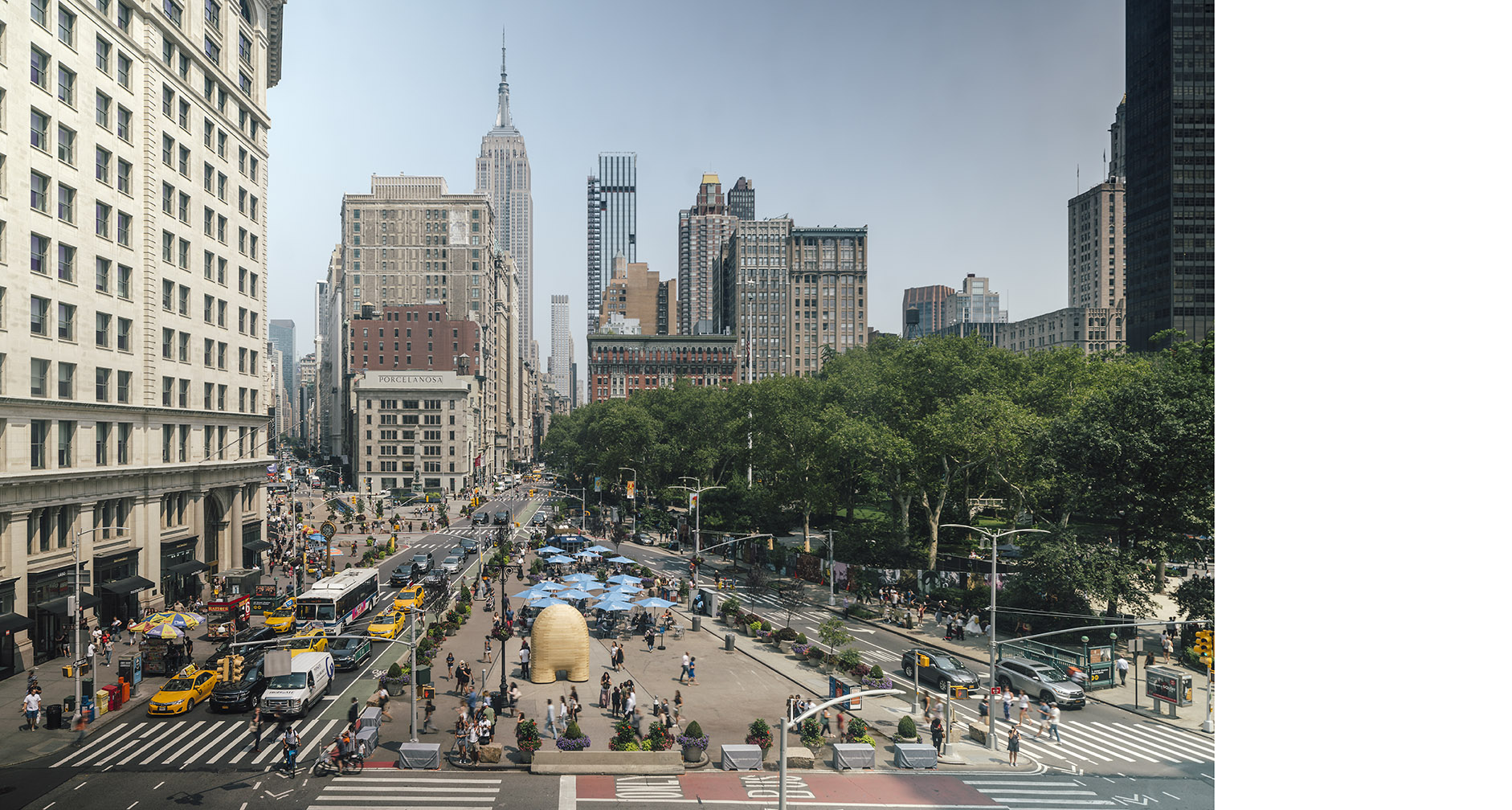 Link at Flatiron Plaza, New York